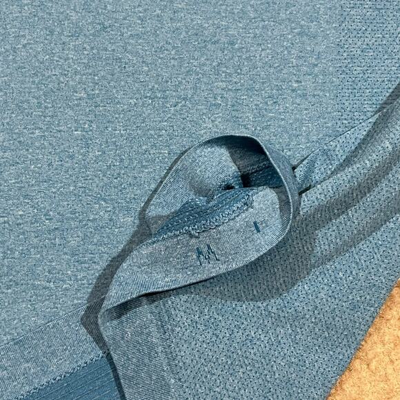 Lululemon Mens Metal Vent Tech Long Sleeve Shirt Blue Size Medium - Picture 3 of 6